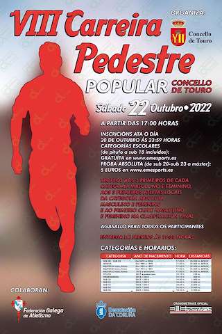 XI Carreira Pedestre Popular en Touro