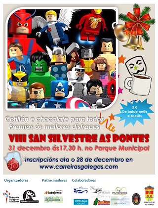 Carreira San Silvestre en As Pontes de García Rodríguez