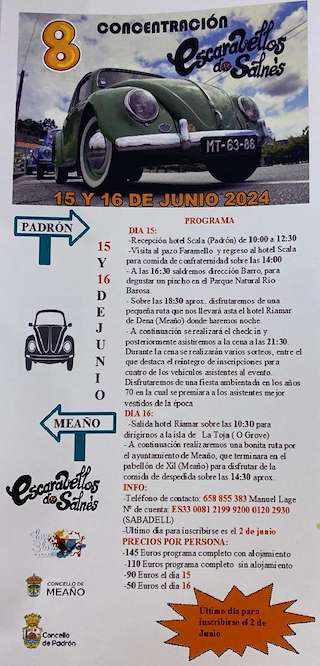 IX Concentración Escarabellos do Salnés en Meaño