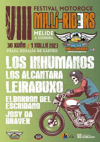 XI Concentración Motera Milli Riders (2026) en Melide