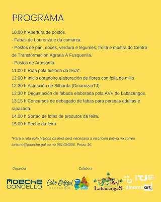 IX Feira da Faba en Moeche