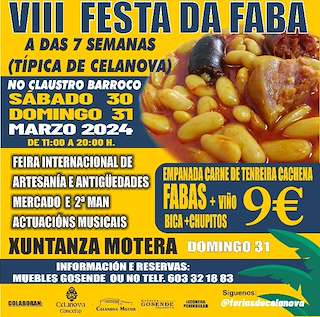 X Festa da Faba en Celanova