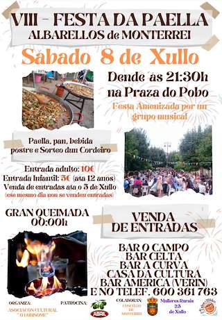 X Festa da Paella en Monterrei