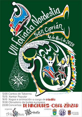 X Foliada Nordestia de San Ciprián (2026) en Cervo