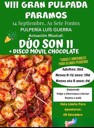 IX Gran Pulpada de Paramos en Tui