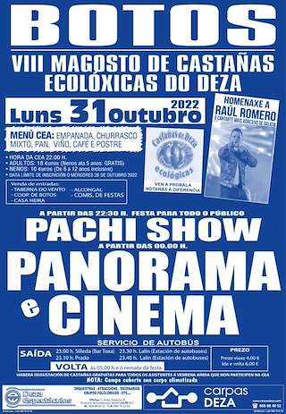 XI Magosto de Castañas Ecolóxicas do Deza en Lalín