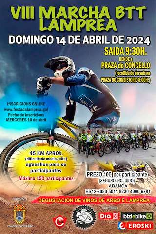 X Marcha BTT Lamprea (2026) en Arbo