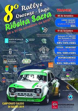 XII Rallye - Ribeira Sacra en Nogueira de Ramuín