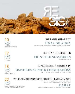 IX Resis - Festival de Música Contemporánea y Artes Vivas (2026) en A Coruña