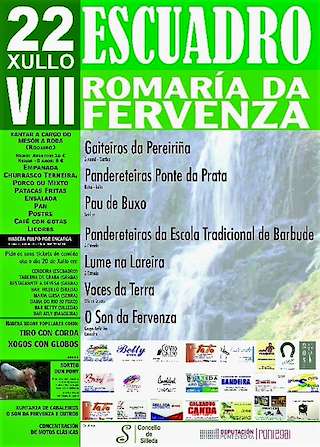 XII Romaría da Fervenza de Escuadro (2026) en Silleda