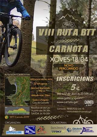 XII Ruta BTT en Carnota