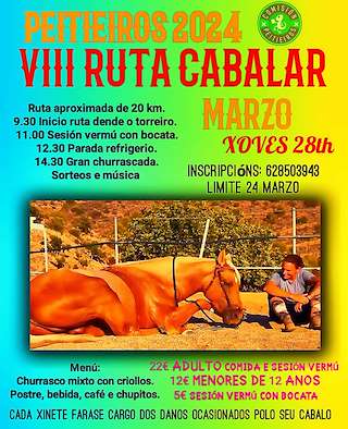 X Ruta Cabalar de Peitieiros en Gondomar
