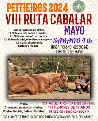 X Ruta Cabalar de Peitieiros en Gondomar