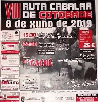 XII Ruta Cabalar en Cerdedo-Cotobade