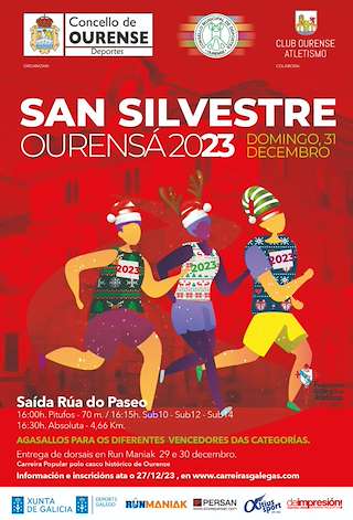 IX San Silvestre Ourensá (2025) en Ourense