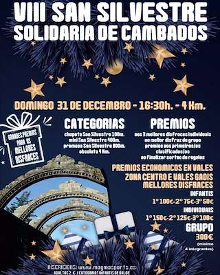 X San Silvestre Solidaria (2025) en Cambados