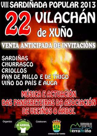 Sardiñada Popular de Vilachán (2026) en Tomiño