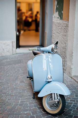 XI Scooterada Vespartana en Redondela