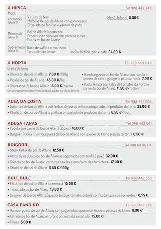 XIV Xornadas da Carne de Boi en Allariz