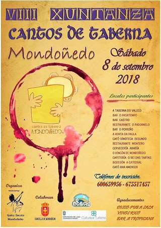 XIII Xuntanza Cantos de Taberna en Mondoñedo