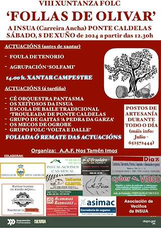 IX Xuntanza Folc Follas de Olivar en Ponte Caldelas