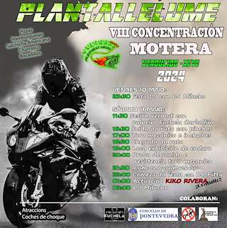 IX Xuntanza Motera Plantallelume de Xeve en Pontevedra