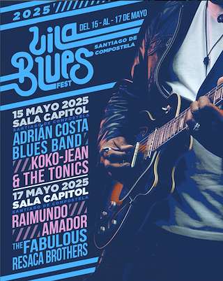 Fechas, información, programa, cartel, imágenes, mapa y ubicación de Vilablues Fest  en  Santiago de Compostela