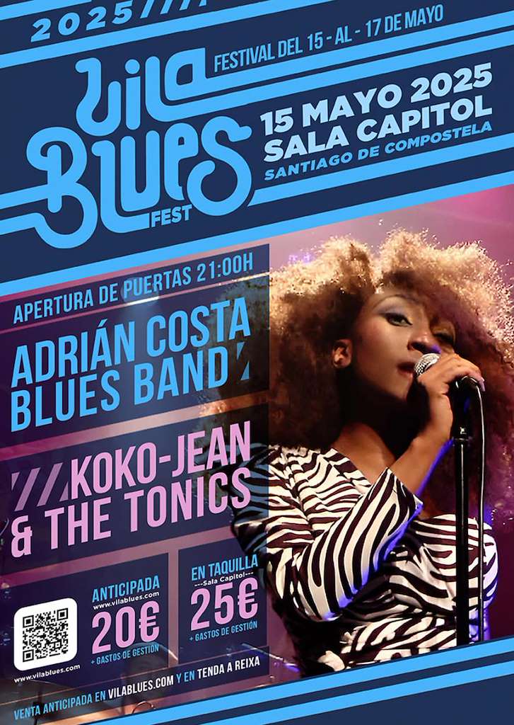 Vilablues Fest (2025) en Santiago de Compostela