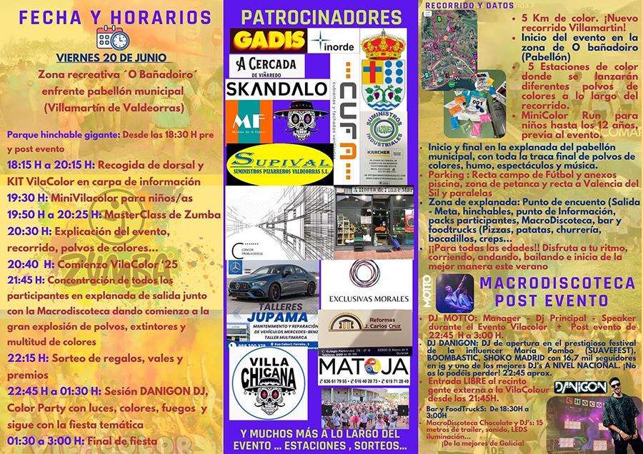 VilaColor Run en Vilamartín de Valdeorras