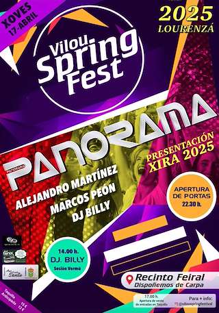 Fechas, información, programa, cartel, imágenes, mapa y ubicación de Vilou Spring Fest  en  Lourenzá