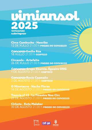Fechas, información, programa, cartel, imágenes, mapa y ubicación de Vimiansol – Programa Cultural  en  Vimianzo