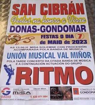 Virgen de la Concepción de San Cibrán de Donas en Gondomar