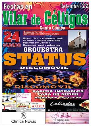 Virgen de la Merced de Vilar de Céltigos en Santa Comba