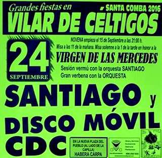 Virgen de la Merced de Vilar de Céltigos en Santa Comba