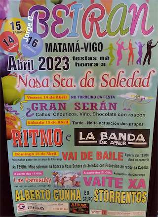 Virgen de la Soledad de Beirán en Vigo