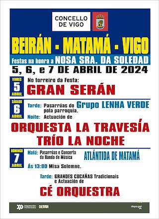 Virgen de la Soledad de Beirán en Vigo