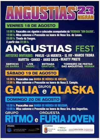 Virgen de las Angustias en Nigrán