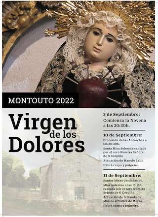 Virgen de los Dolores de Montouto en Lalín