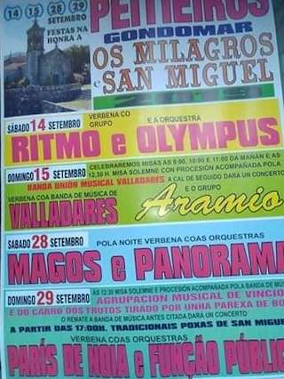 Romería de la Virgen de los Milagros de Peitieiros en Gondomar