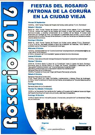 Virgen del Rosario en A Coruña