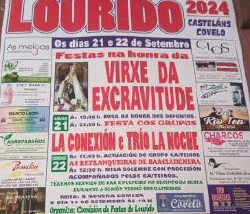 Virgen de la Esclavitud de Lourido en Covelo