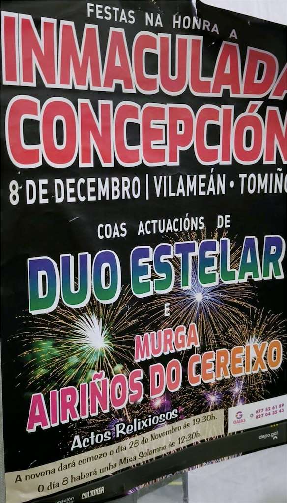 Virgen de la Inmaculada Concepción de Vilameán (2025) en Tomiño