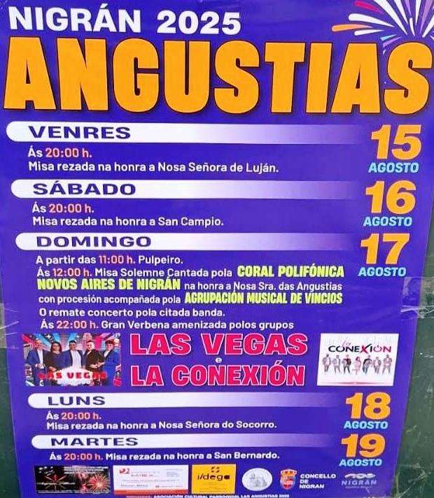 Virgen de las Angustias en Nigrán