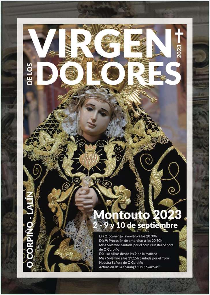Virgen de los Dolores de Montouto en Lalín