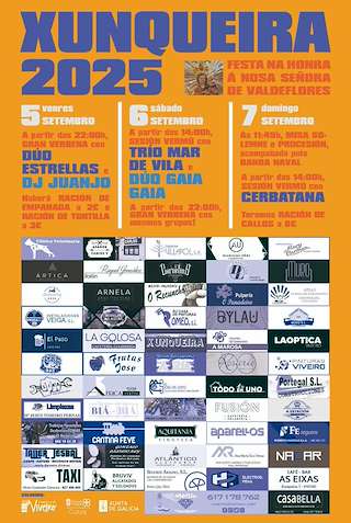 Fechas, información, programa, cartel, imágenes, mapa y ubicación de Virgen de Valdeflores de Xunqueira (2026)  en  Viveiro