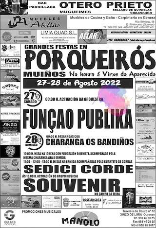 Virxe da Aparecida de Porqueirós (2026) en Muíños