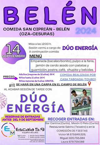 Virxe da Belén en Oza Cesuras