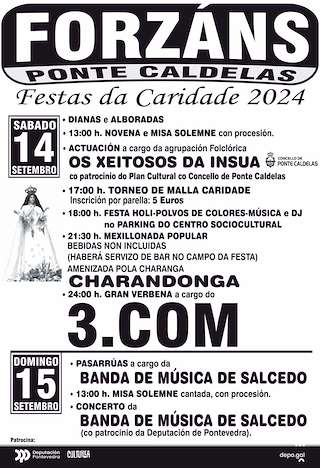Virxe da Caridade de Forzáns en Ponte Caldelas