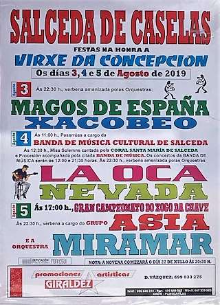 Virxe da Concepción  en Salceda de Caselas