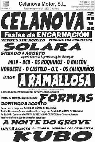 Virxe da Encarnación - Procesión da Ramallosa en Celanova